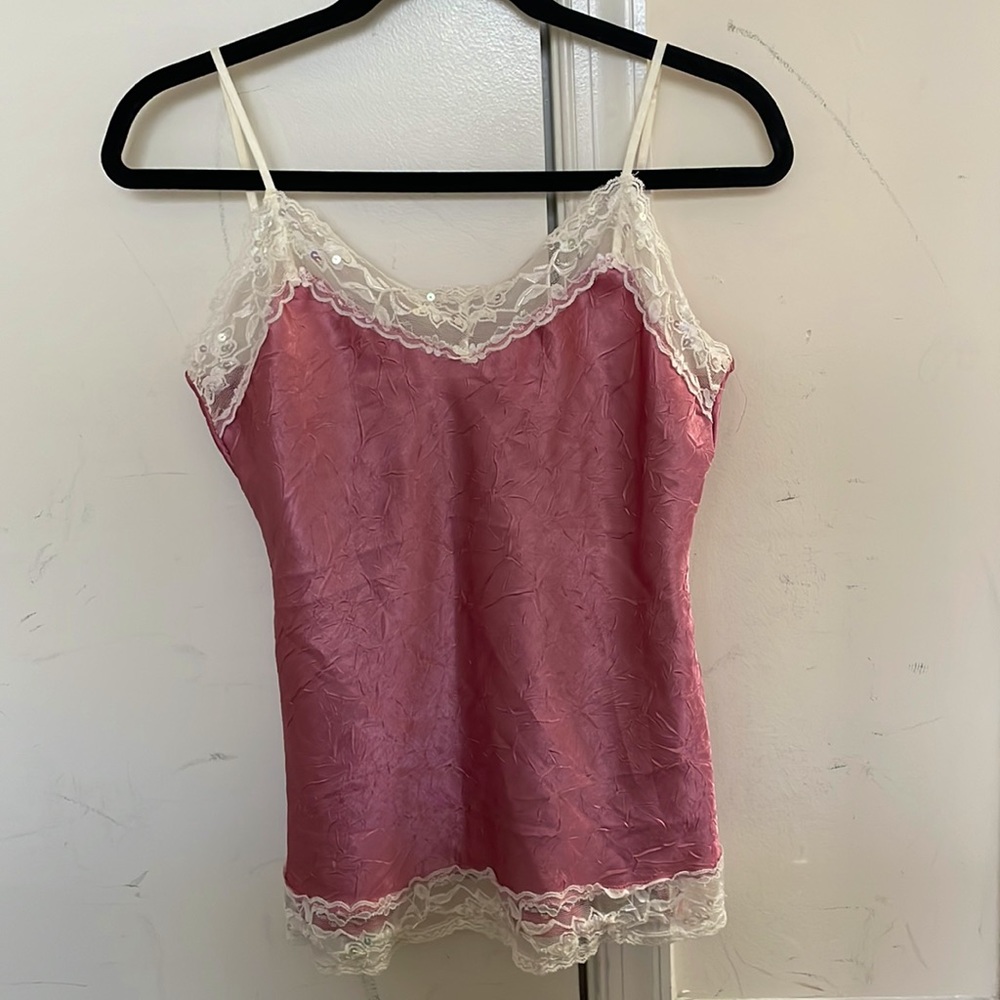 No Boundaries Pink Lace Top